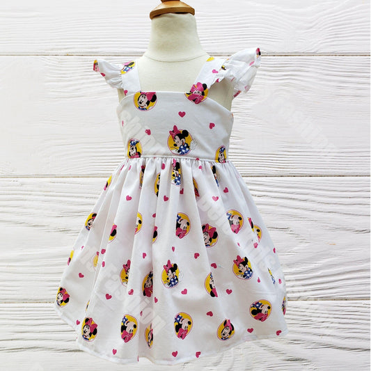 Minnie Mouse Dress, Minnie Birthday outfit, Minnie Birthday dress, Toddler Minnie dress, Minnie Dress