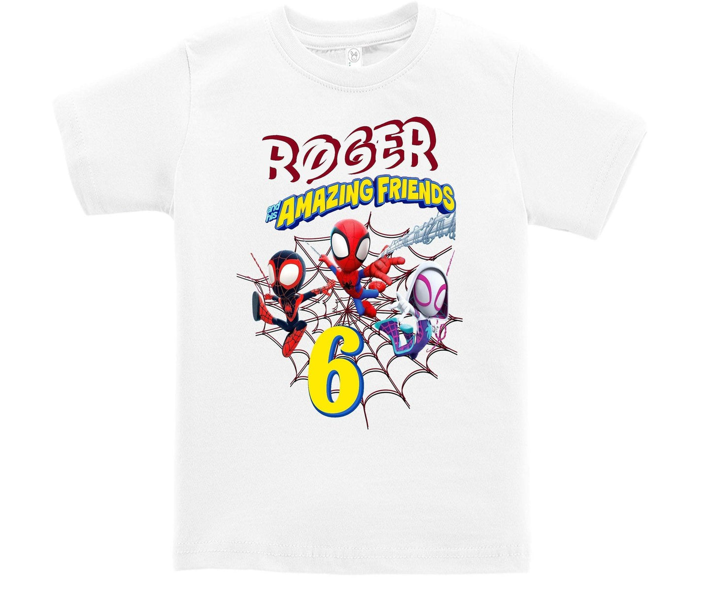 Spidey  and his amazing friends Unisex shirts. Spidey personalized shi