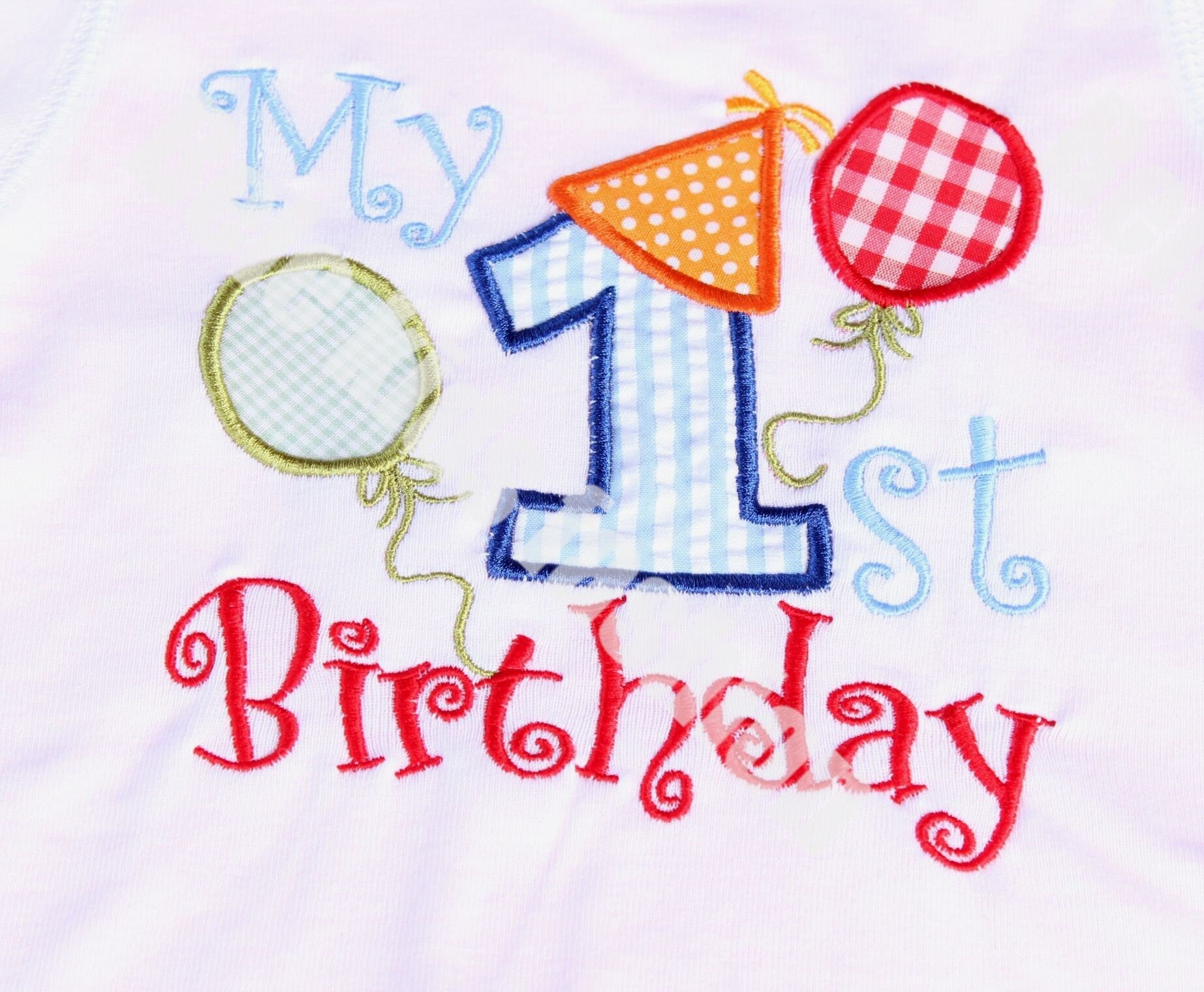 First birthday shirt