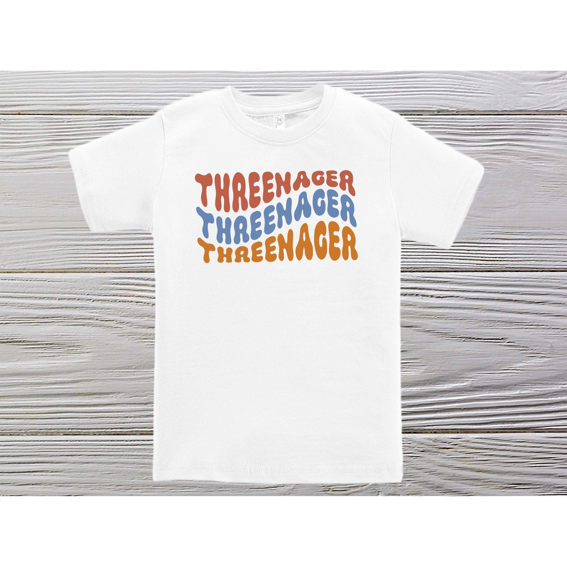 Threenager Shirt white