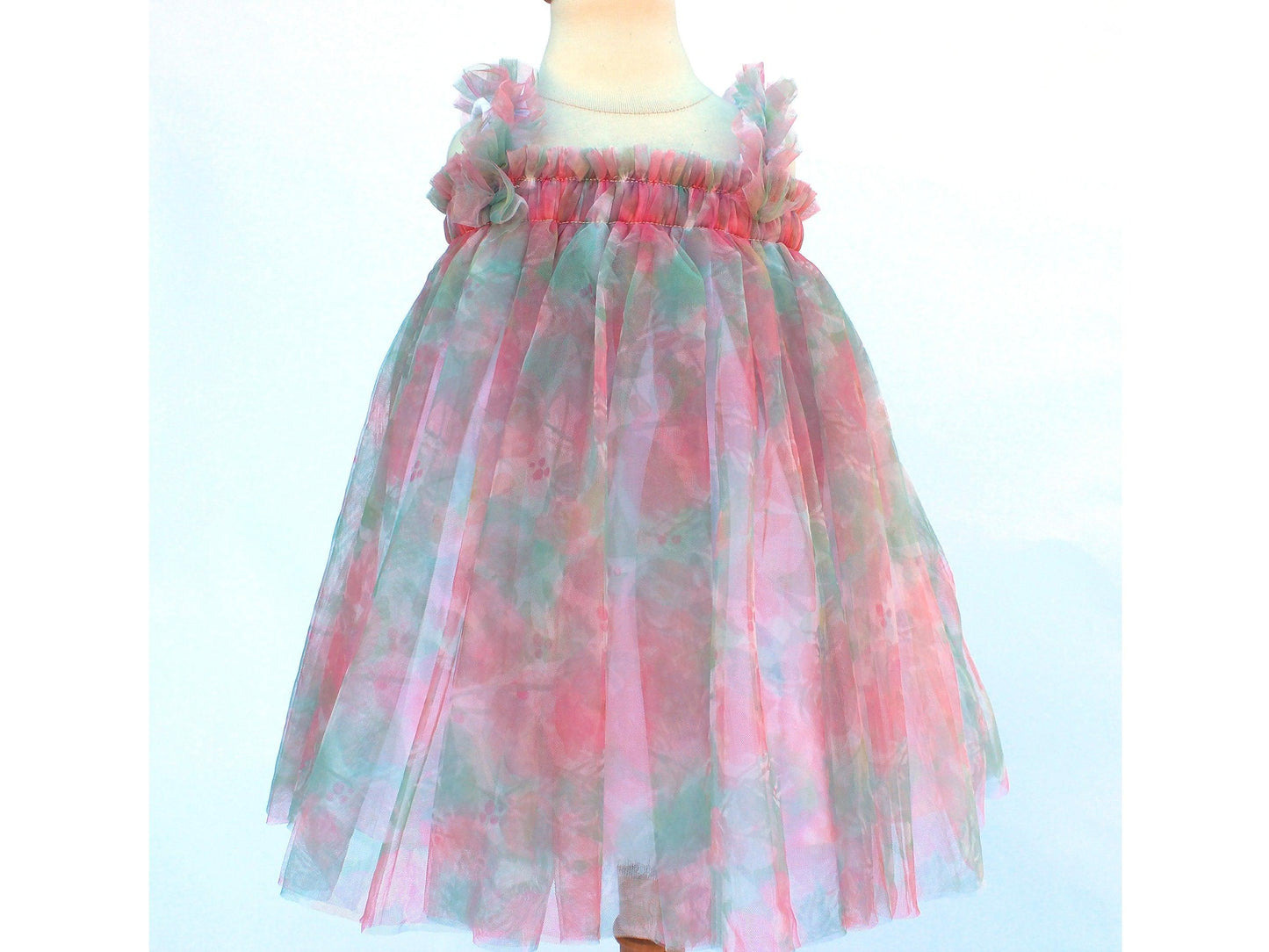 Baby Tulle Dress, Flower Tulle Dress, Daisy Tutu Dress, Princess Outfi
