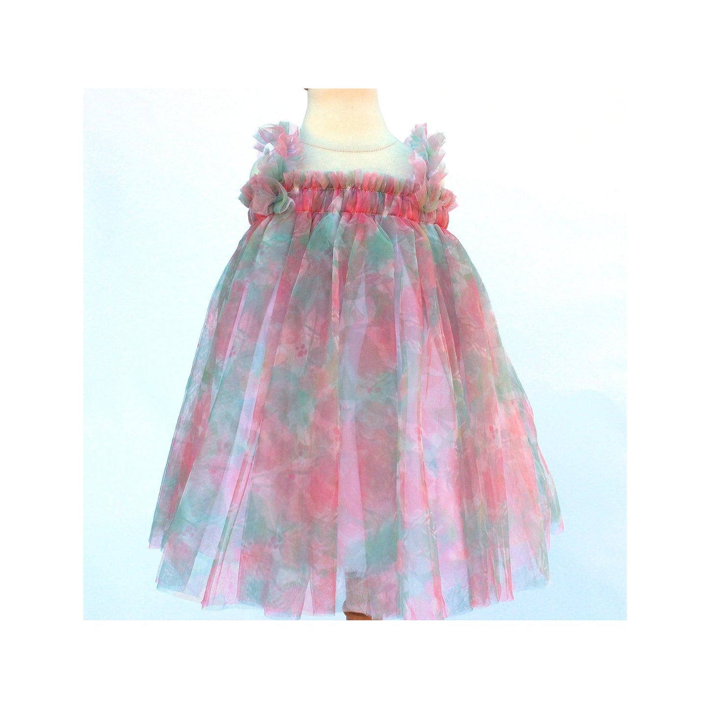 Baby Tulle Dress, Flower Tulle Dress, Daisy Tutu Dress, Princess Outfi