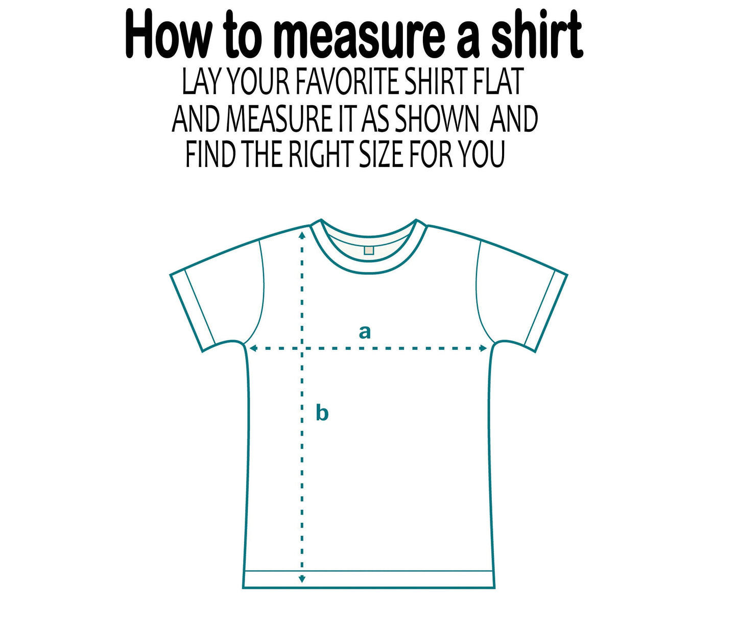How to measure a shirt 