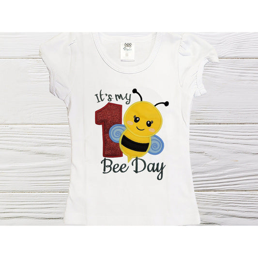 First Bee Birthday shirt 