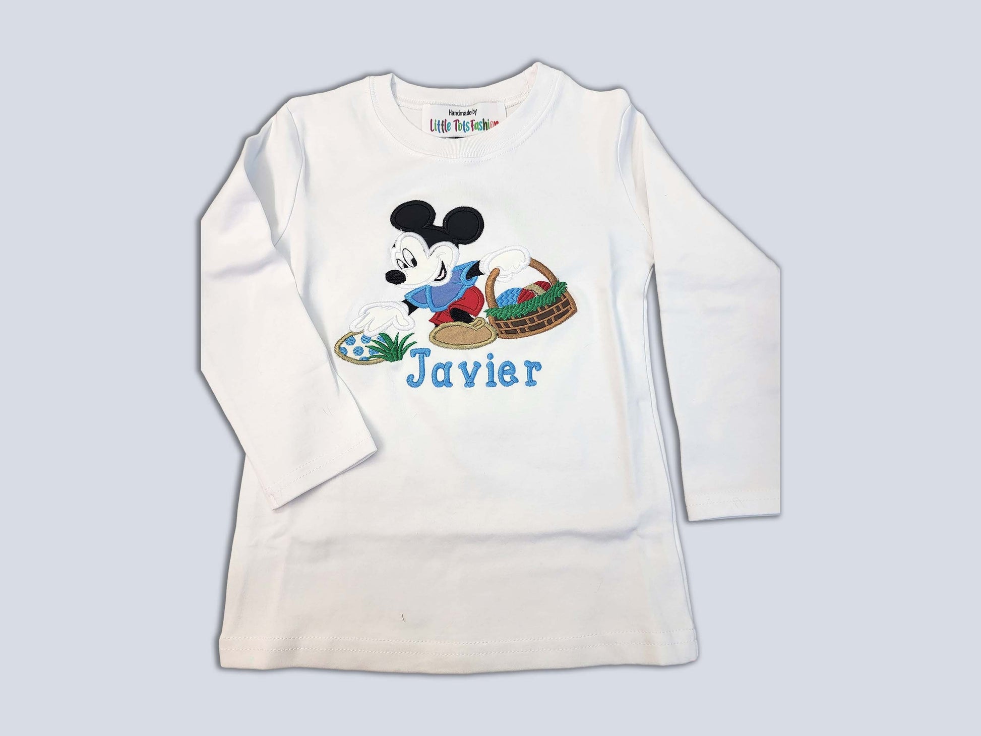 Easter t shirts | Mickey Boys Easter T-Shirt  long sleeve