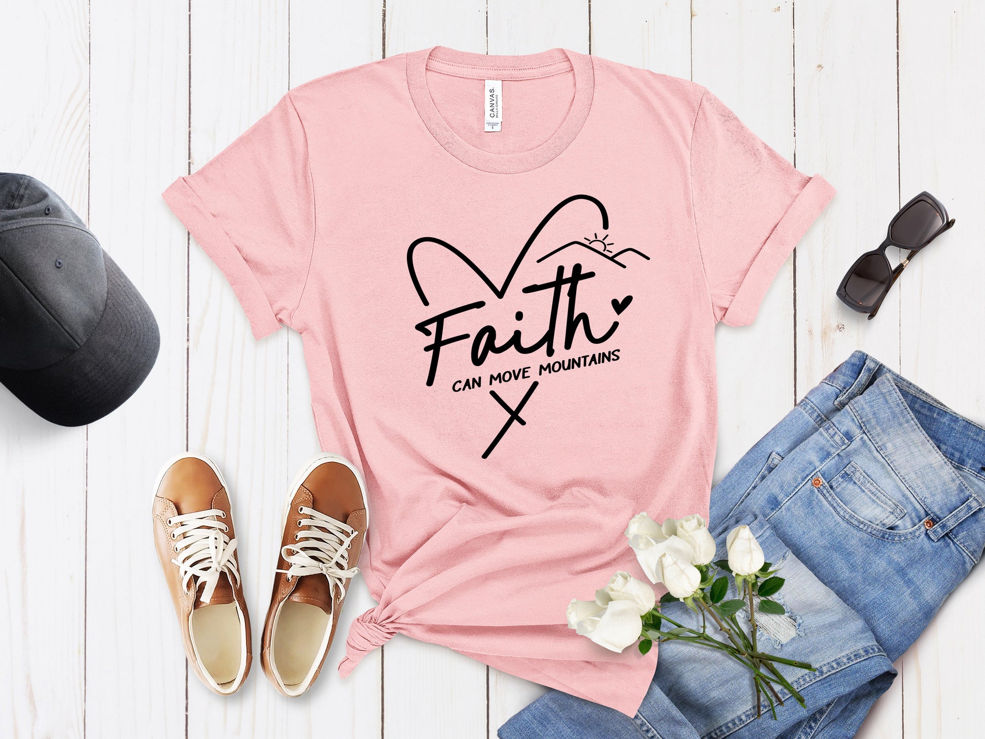 Pink Christian tee shirts